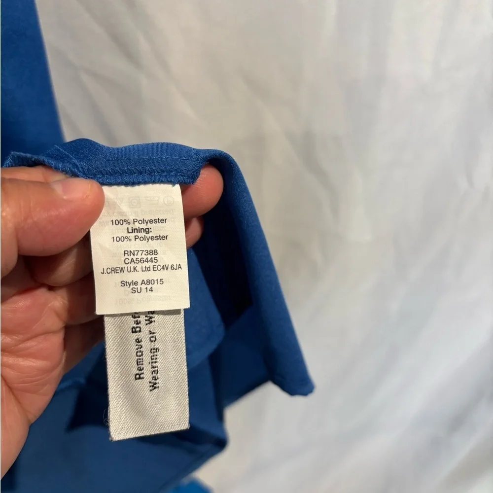J.Crew Blue Sleeveless Dress